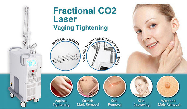SW-E8 medical fractional co2 laser deep rejuvenation stretch mark removal spots scar wrinkle removal co2 fractional laser