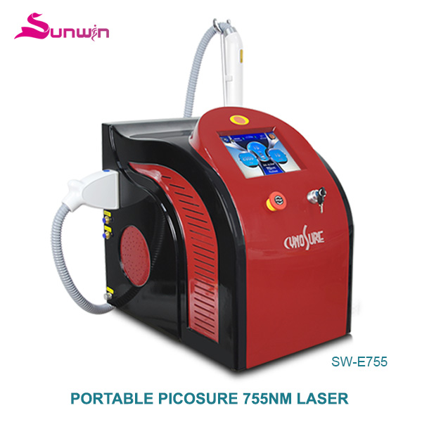 SW-E755 Picosecond laser Q Switched Nd Yag Laser Tattoo Removal Machine 