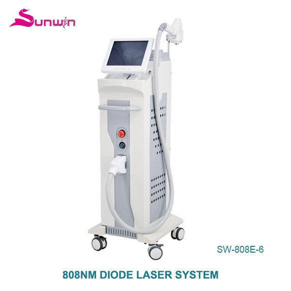 SW-808E-6 808 diode laser equipment big spot size hair removal thighs hair removal skin care beauty device