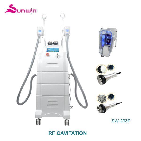 SW-233F Fat freezing fast radio frequency cavitation body slimming system multi-polar RF skin tightening machine