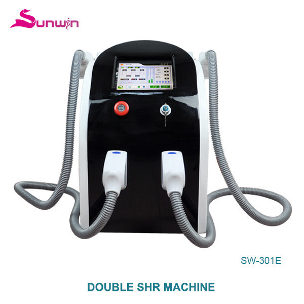 SW-301E Painless hair removal machine hair removal shrink pores Ipl Shr E-light multifunctional IPL SHR skin care beauty device