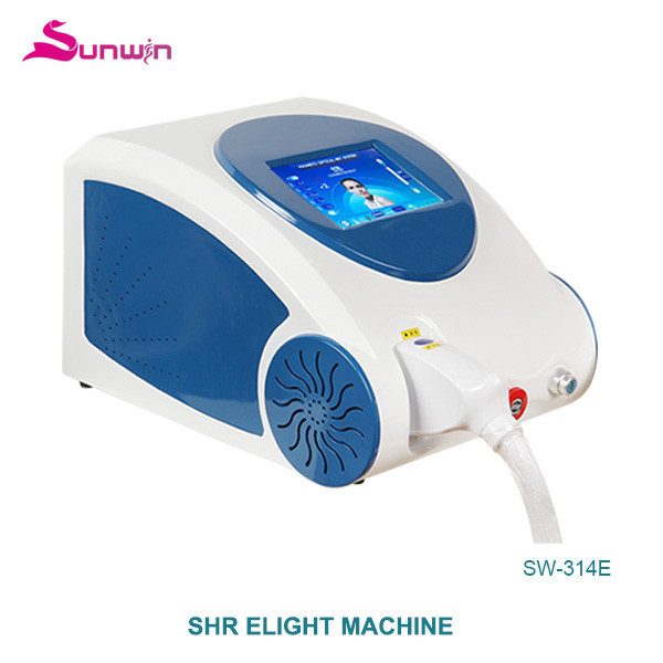 SW-314E IPL SHR ELIGHT hair removal machine opt hair removal permanent make up removal opt rf OPT skin care beauty device