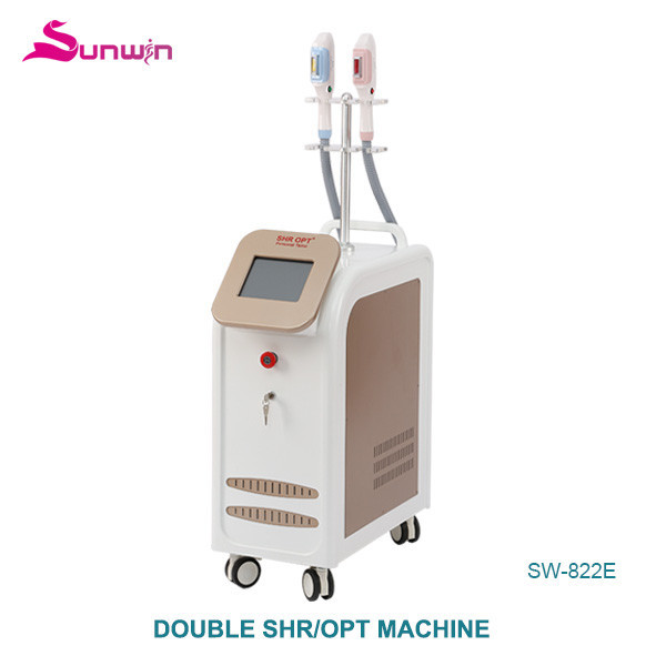 SW-822E SHR hair removal beauty system blood vessels removal whiskers removal beauty salon equipment