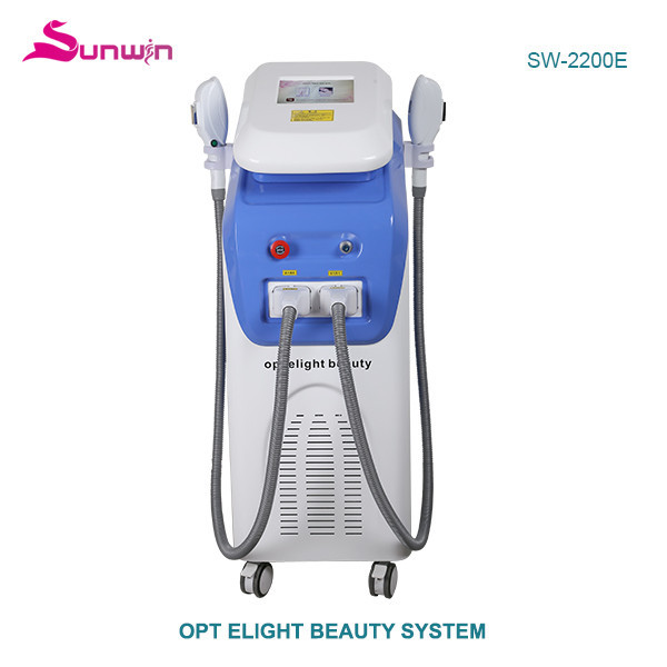 SW-2200E ipl hair removal medical device body hair removal vascular removal acne treatment shr rf e-light beauty salon equipment