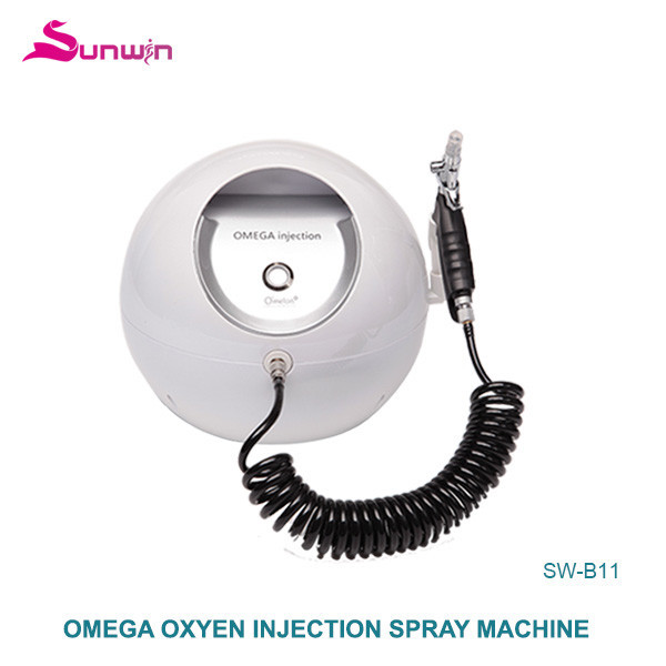 SW-B11 Portable water oxygen jet oxygen facial face lift Omega Oxygen Injection Moisturizing beauty equipment 
