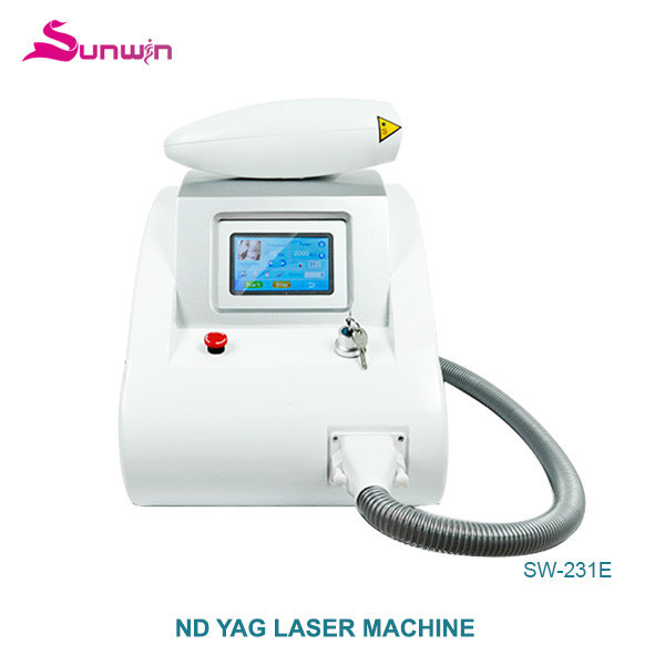 SW-231E nd yag laser beauty equipment hair removal facial rejuvenation carbon peeling freckle removal device