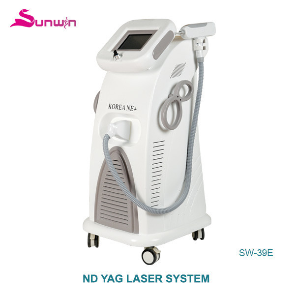 SW-39E nd yag laser beauty instrument large tattoo removal fine lines removal system