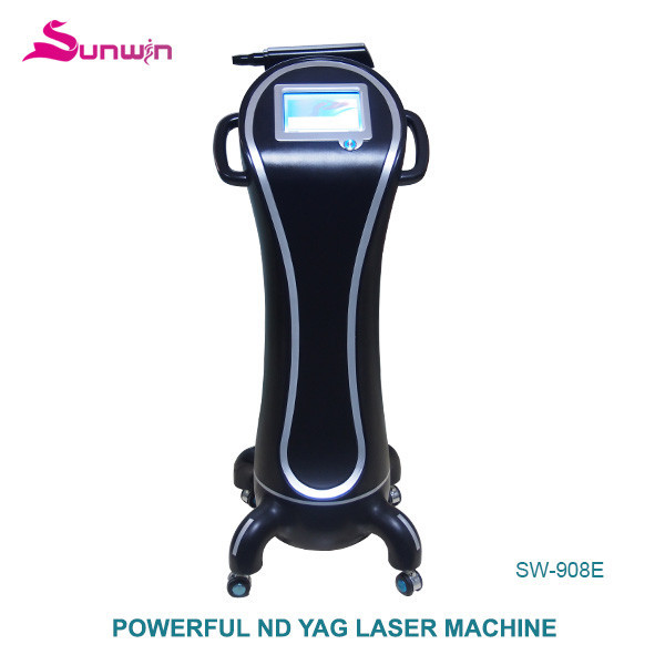 SW-908E nd yag laser beauty instrument skin tightening shrink pores tattoo removal tattoo removal solution equipment