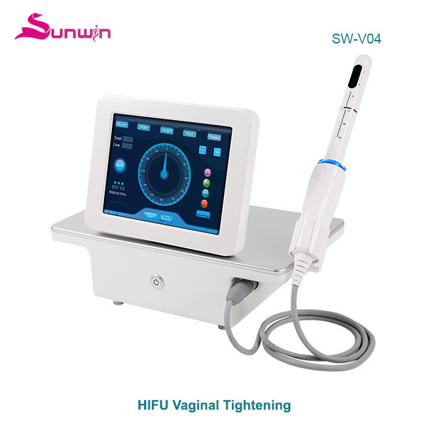 SW-V04 hifu machine vigina tightening treatment hifu single vaginal treatment handle with 2 cartridges