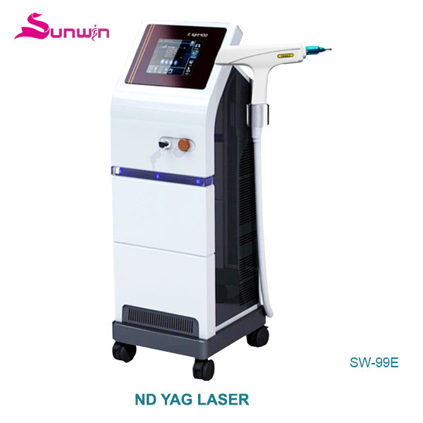 SW-99E Q switched Nd yag laser system lip line removal lifting facial focus lens array hand piece beauty machine