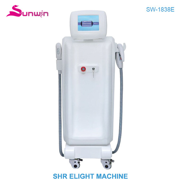 SW-1838E IPL Elight SHR hair removal beauty machine big spot size removal opt ipl skin care beauty device