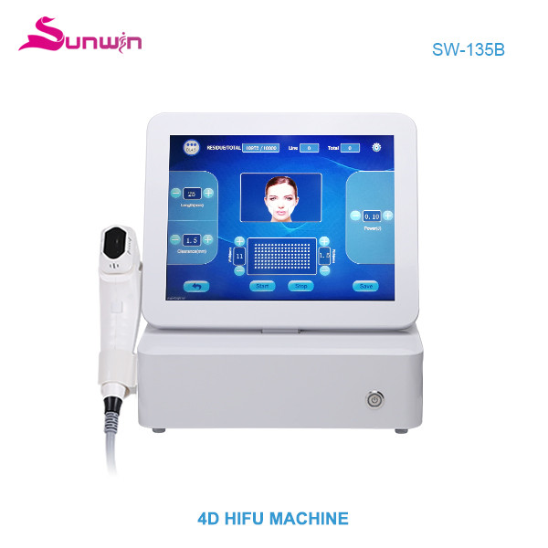 SW-135B 4D HIFU 1 shot 12 lines face lift anti wrinkle body slimming machine