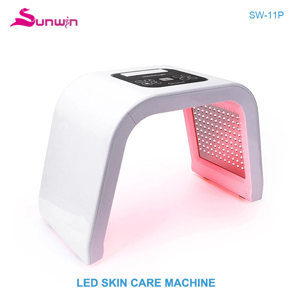 SW-11P LED PDT light therapy 4 colors photon facial care skin rejuvenation 