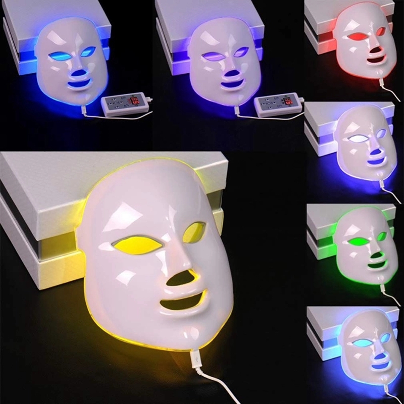 SW-122P 7 Colors LED Light Face Mask Facial Care Skin Rejuvenation Home Use Beauty Machine