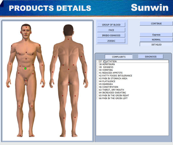 SW-09A 9D NSL body health analyzer device