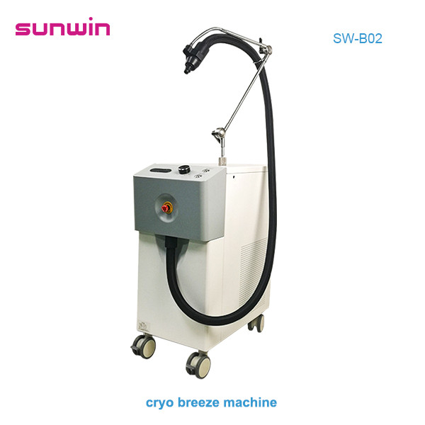 SW-B02 Cryo breeze skin cooling machine for pico laser picosecond nd yag laser tattoo removal pain reduction