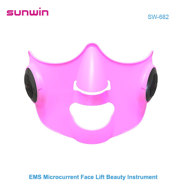SW-682  EMS microcurrent face lifting mask anti aging beauty instrument