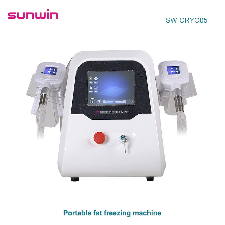 SW-CRYO05 Portable coolsculpting double chin removal fat reduction body contouring fat freezing cryolipolysis machine