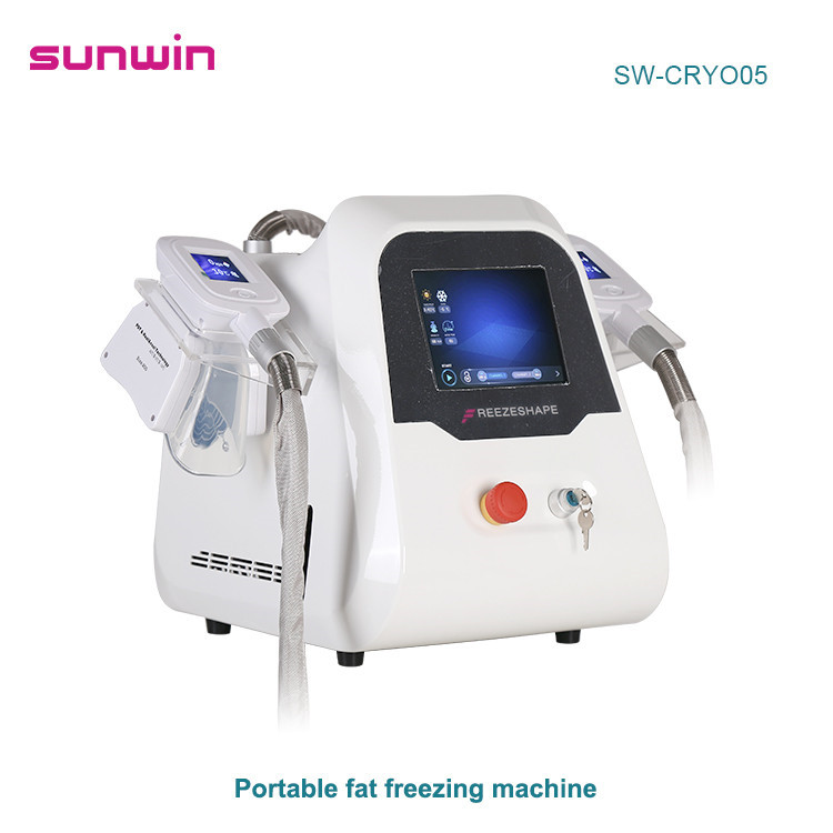 SW-CRYO05 Portable coolsculpting double chin removal fat reduction body contouring fat freezing cryolipolysis machine