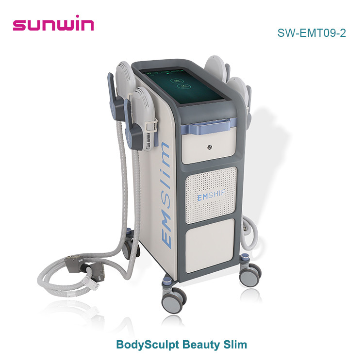 SW-EMT09-2  Emslim Neo fat burning and muscle sculpting butt lifting HIEMT machine with 4 handles