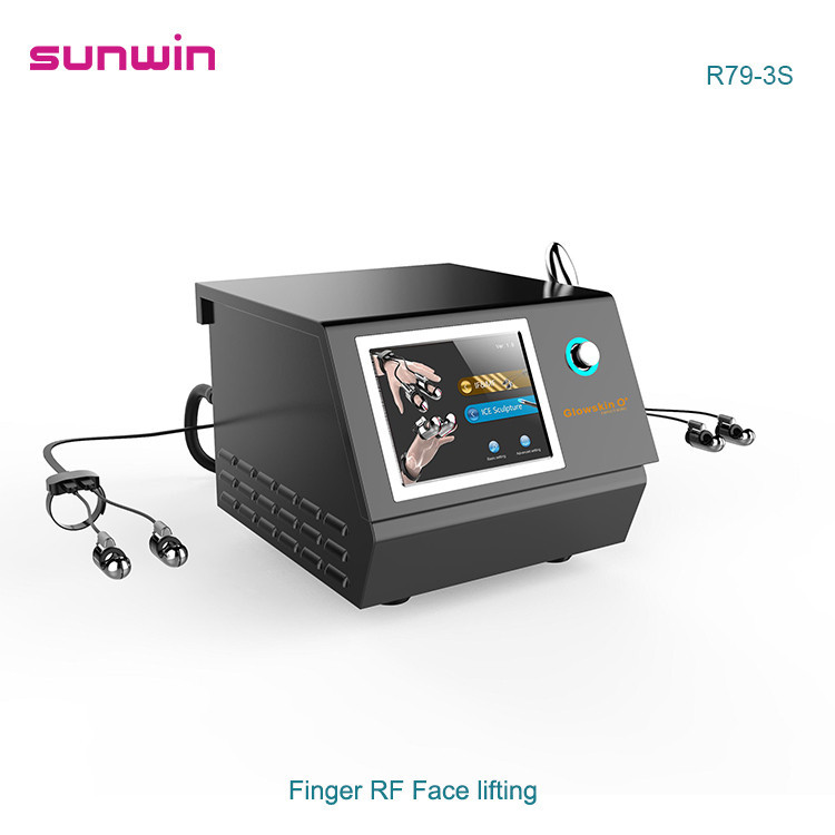 R79-3S EMS GOLDEN FINGER RF wrinkle removal face lifting beauty machine equipment