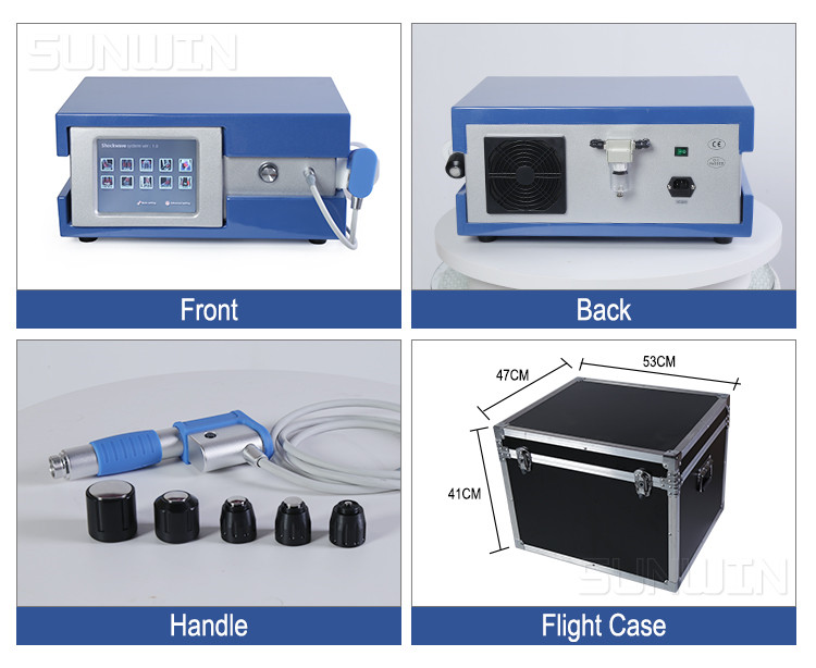 Portable Electromagnetic Shockwave Therapy Machine for Body Pain Relief ED  Function - China Extracorporeal Shock Wave Therapy, Shock Wave Therapy  Equipment