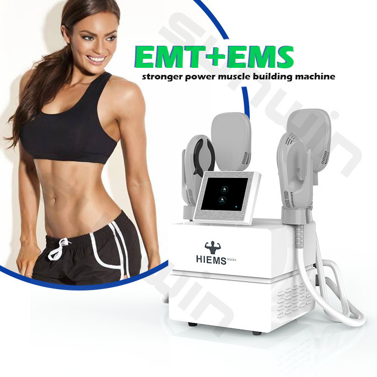 SW-EMT08-2 MAX HIEMS ems muscle stimulate body sculpting build muscle fat burning body slimming machine for weight loss