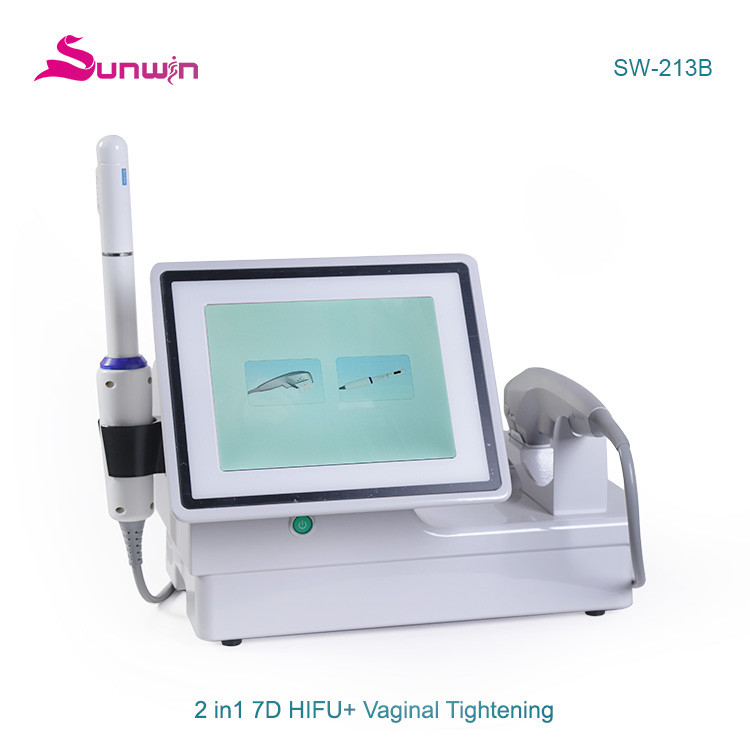 SW-213B Portable 7d hifu vaginal tightening ultrasound face lifting body contouring weight loss hifu 7 d machine