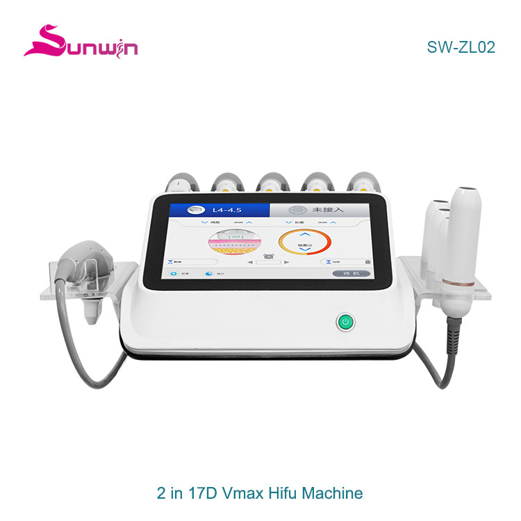 ZL02 Professional 7D HIFU Vmax face body slimming skin tightening anti wrinkle machine