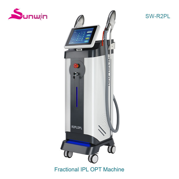 R2PL  IPL spider vein laser 695nm 560nm OPT Elight Ipl Hair Remover Painless Skin DPL IPL Hair Removal Machine