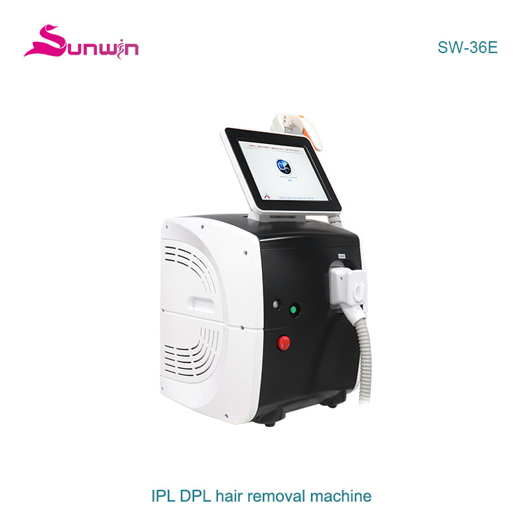 SW-36E Painless DPL IPL hair removal skin rejuvenation epilator beauty machine