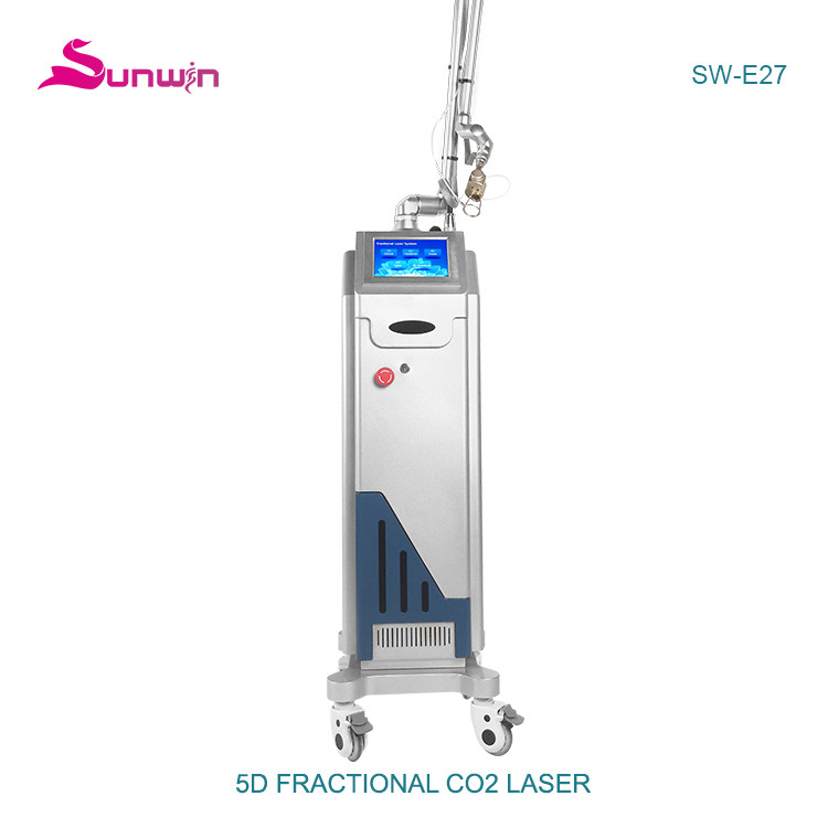 SW-E27 Professional skin scar stretch mark removal co2 lazer vaginal tightening co2 fractional laser device