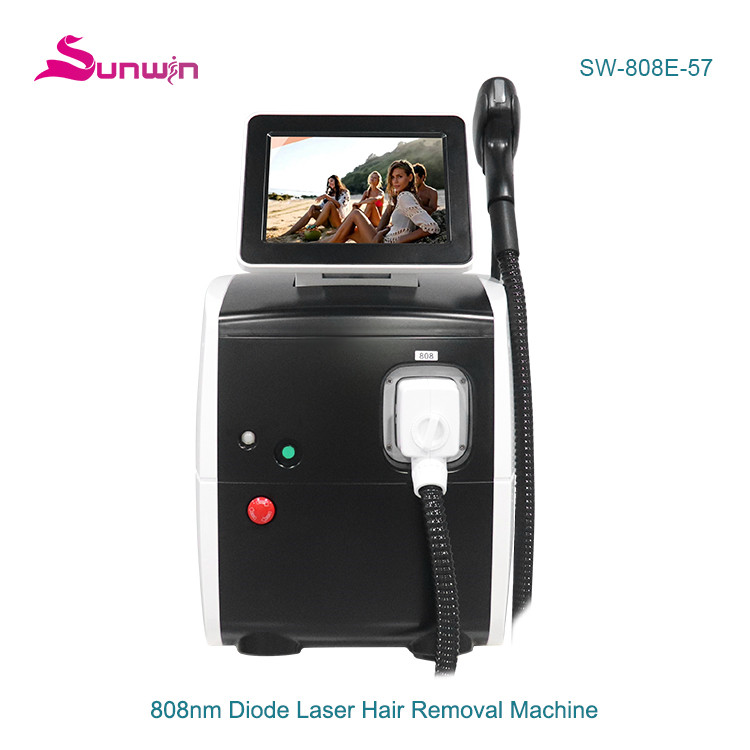 SW-808E-57 808nm Diode Laser Painless Hair Removal Machine