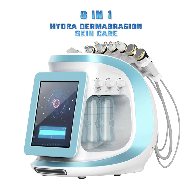 SW-599B 8 in 1 water jet peel dermabrasion cleanser blackhead remover spa skin care device