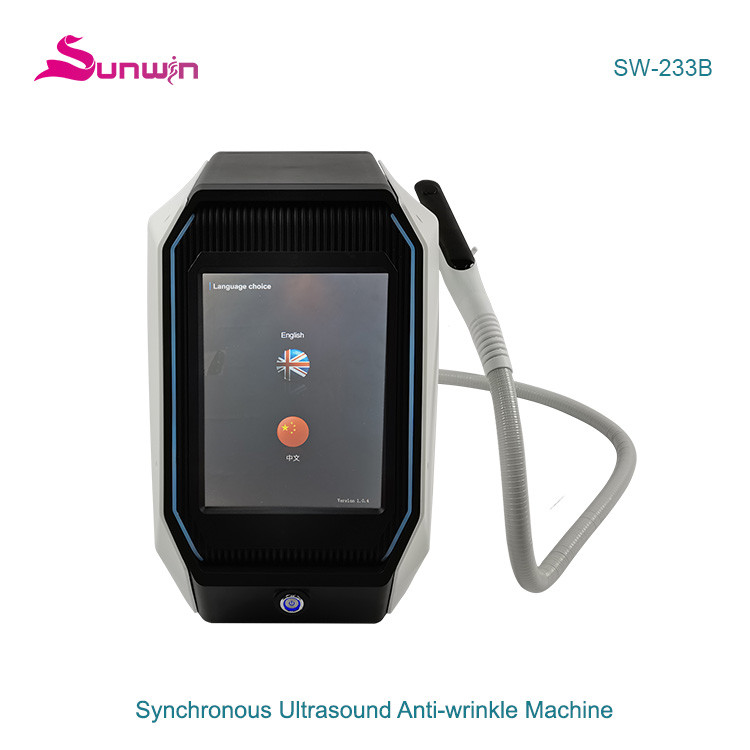 SW-233B 3d ultrasonic rf anti-puffiness skin tightening beauty machine