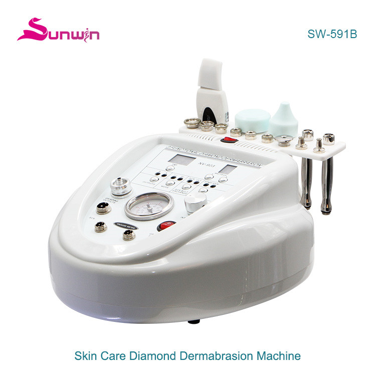 SW-591B 8 in 1 diamond dermabrasion hydro facial skin cleaning machine