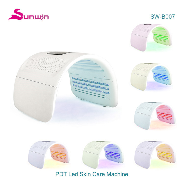 SW-B007 7 colors phototherapy spa led anti aging equipment