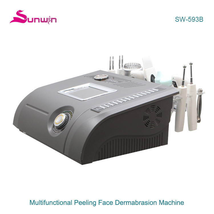 SW-593B Portable facial cleaning crystal diamond microdermabrasion peel machine for skin rejunevate
