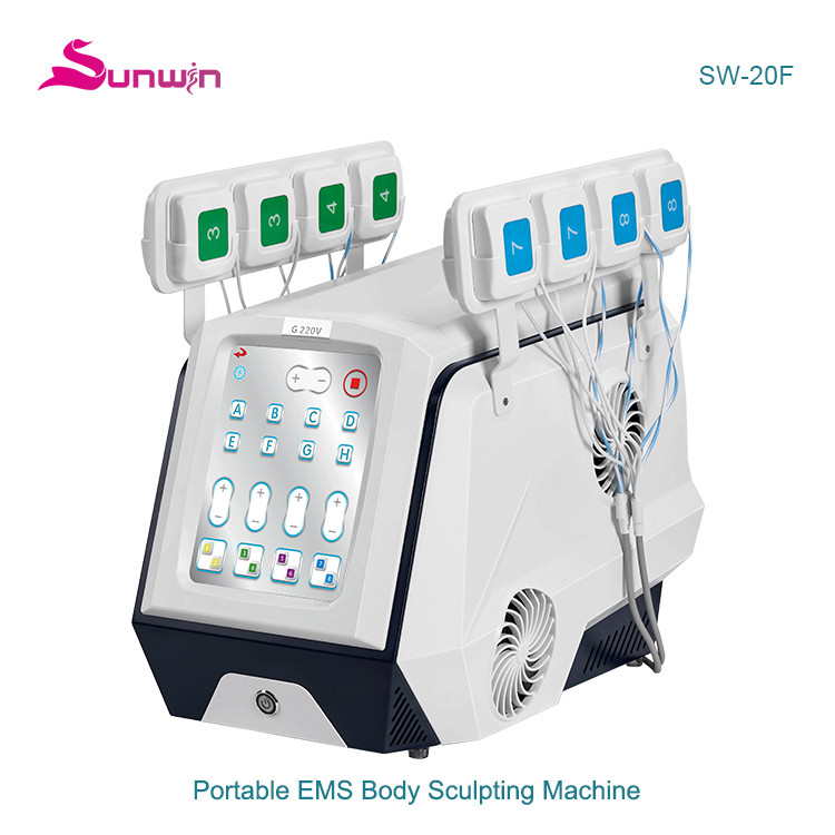 SW-20F portable ems muscle building fat burning trusculpt flex machine