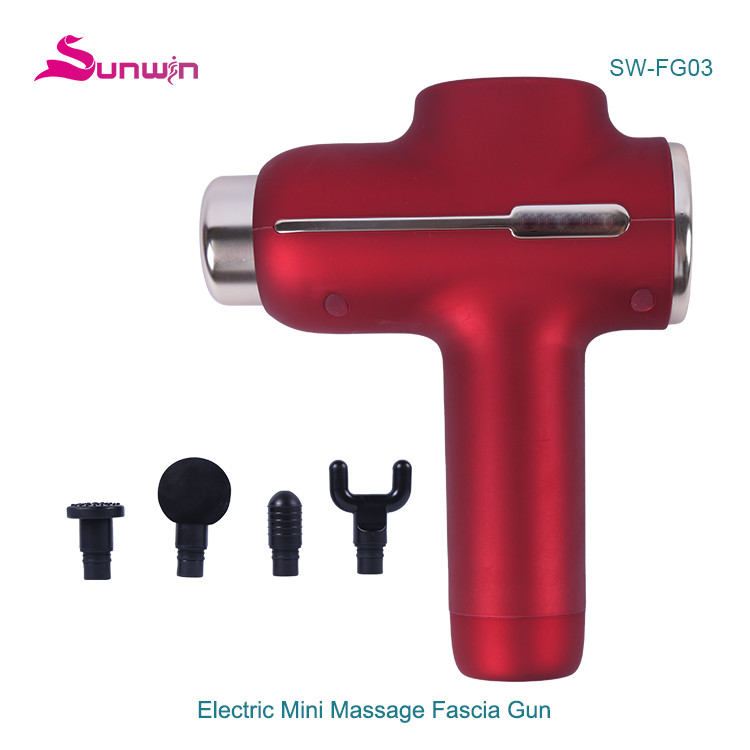 SW-FG03 handheld electric vibration deep muscle fascial body massager gun