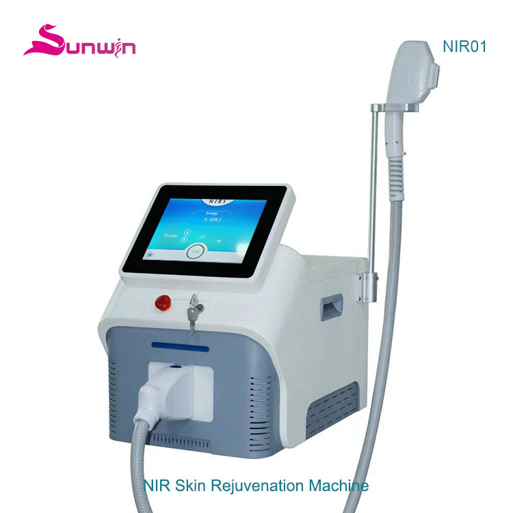 SW-NIR01 2 in1 dpl elight opt ice cooling laser hair removal and blood vessels removal machine