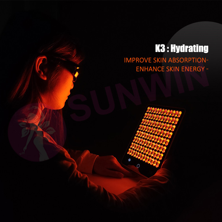 SW-21P 4 Wavelengths Pdt Led Infrared Red Yellow Blue Light Therapy Anti-aging Panel for Body