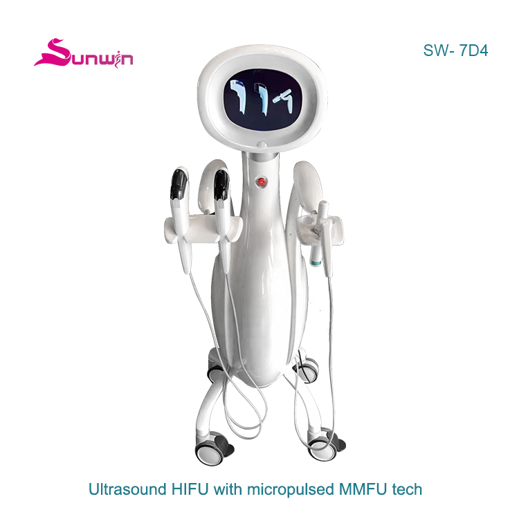 SW-7D4 HIFU 7D mmfu technology ultra 7 D Hifu Body And Face Slimming Machine 