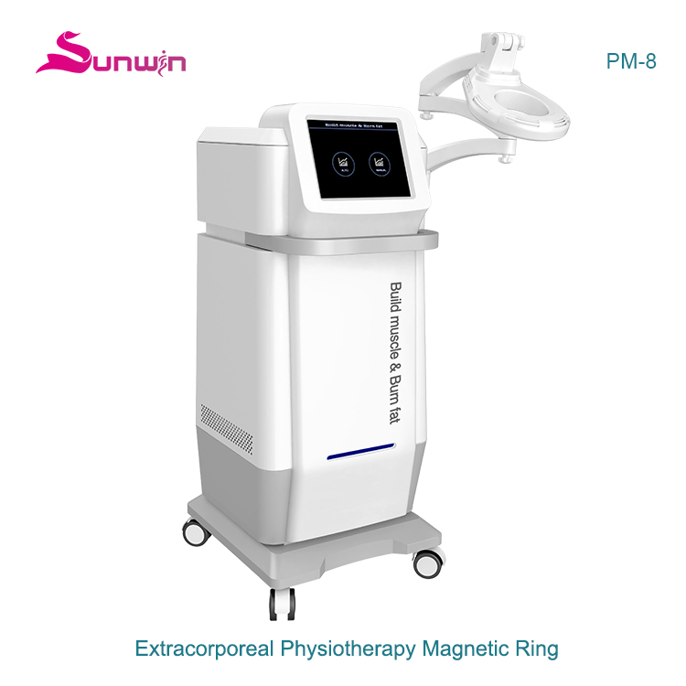 PM-8 Non invasive physio magneto sports injuries joint pain relief pulse extracorporeal magnetic transduction therapy machine