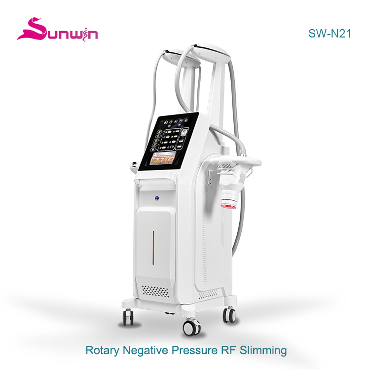 SW-N21 RF Vacuum Roller Cavitation Body Massage Cellulite Rolling Fat Burner Weight Loss Body Slimming Sculpting Machine