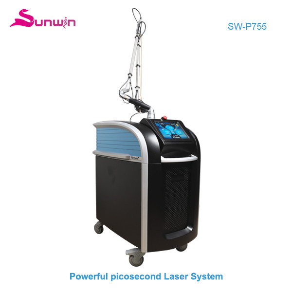 SW-P755 Picosecond laser pico laser tattoo removal machine for all kinds of skin colors
