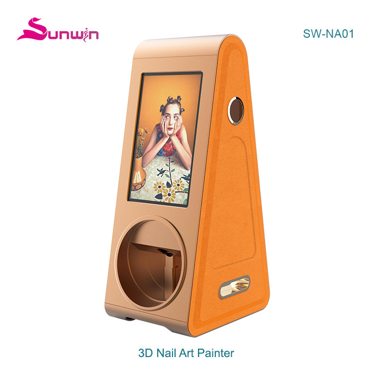 SW-NA01 3d mobile digital nail art printing machine