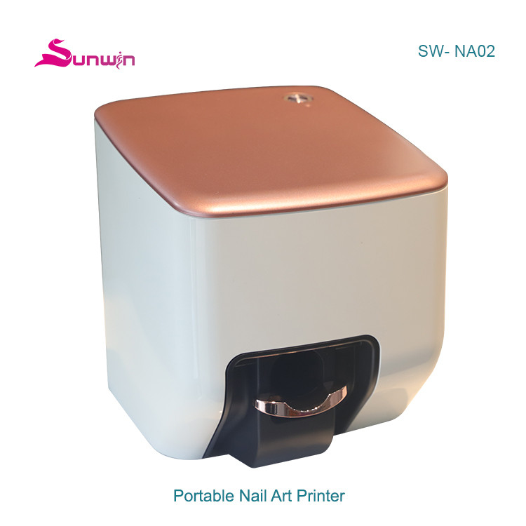 SW-NA02 Smart mobile 3d digital nail art nails printer machine