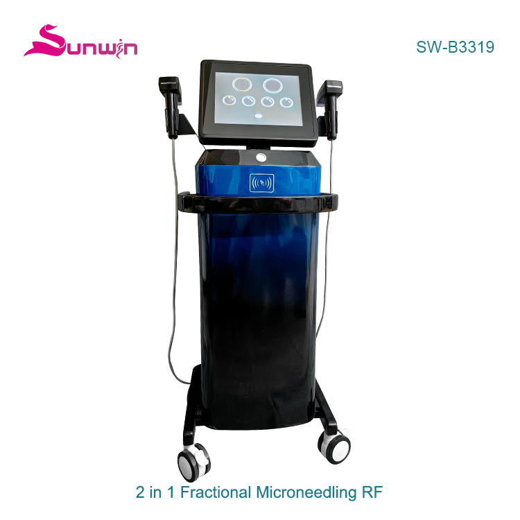 SW-B3319 Morpheus 8 Fractional RF Microneedling Neck Face Lifting Body Contouring Machine