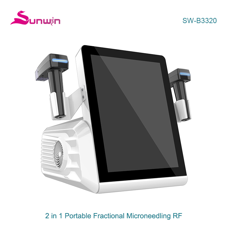 SW-B3320 Portable Morpheus 8 Fractional RF Microneedling Face Lifting Body Slimming Machine